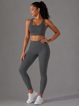 High Support Keyhole Racerback Sports Bra