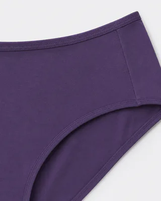 Wholesale Basic Women's Cotton-Feel Briefs | Mid-Rise Skin-Friendly Panties | Daily Breathable Comfort Underwear