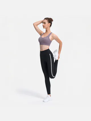 Seamless Crisscross Back Sports Bra