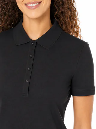 Custom Women’s Short Sleeve Polo Shirt – Private Label & Logo Available