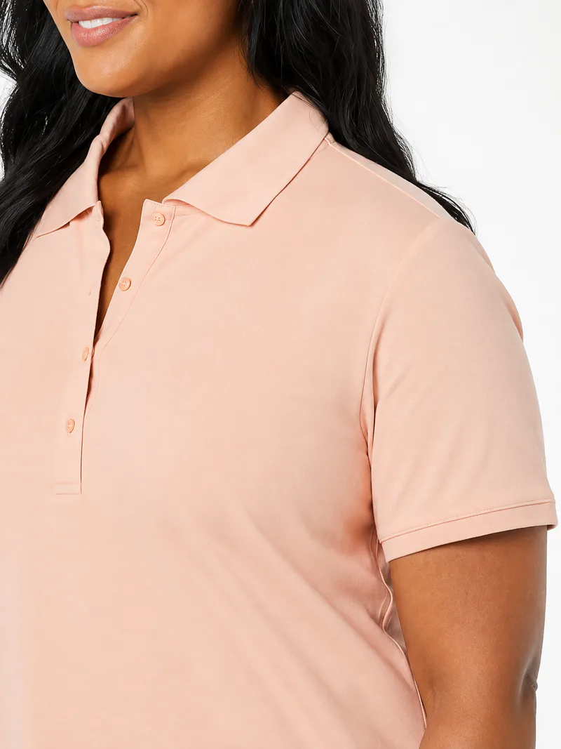 Custom Women’s Short Sleeve Polo Shirt – Private Label & Logo Available
