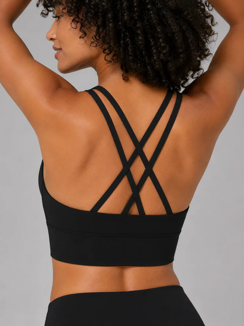 Crisscross Back Sports Bra