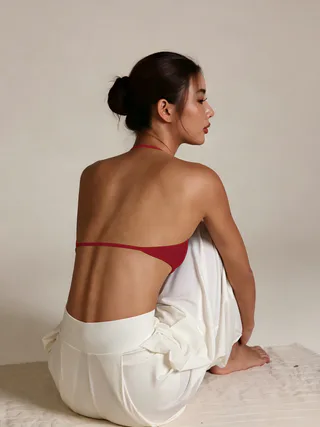 Low Impact Halter Sports Bra