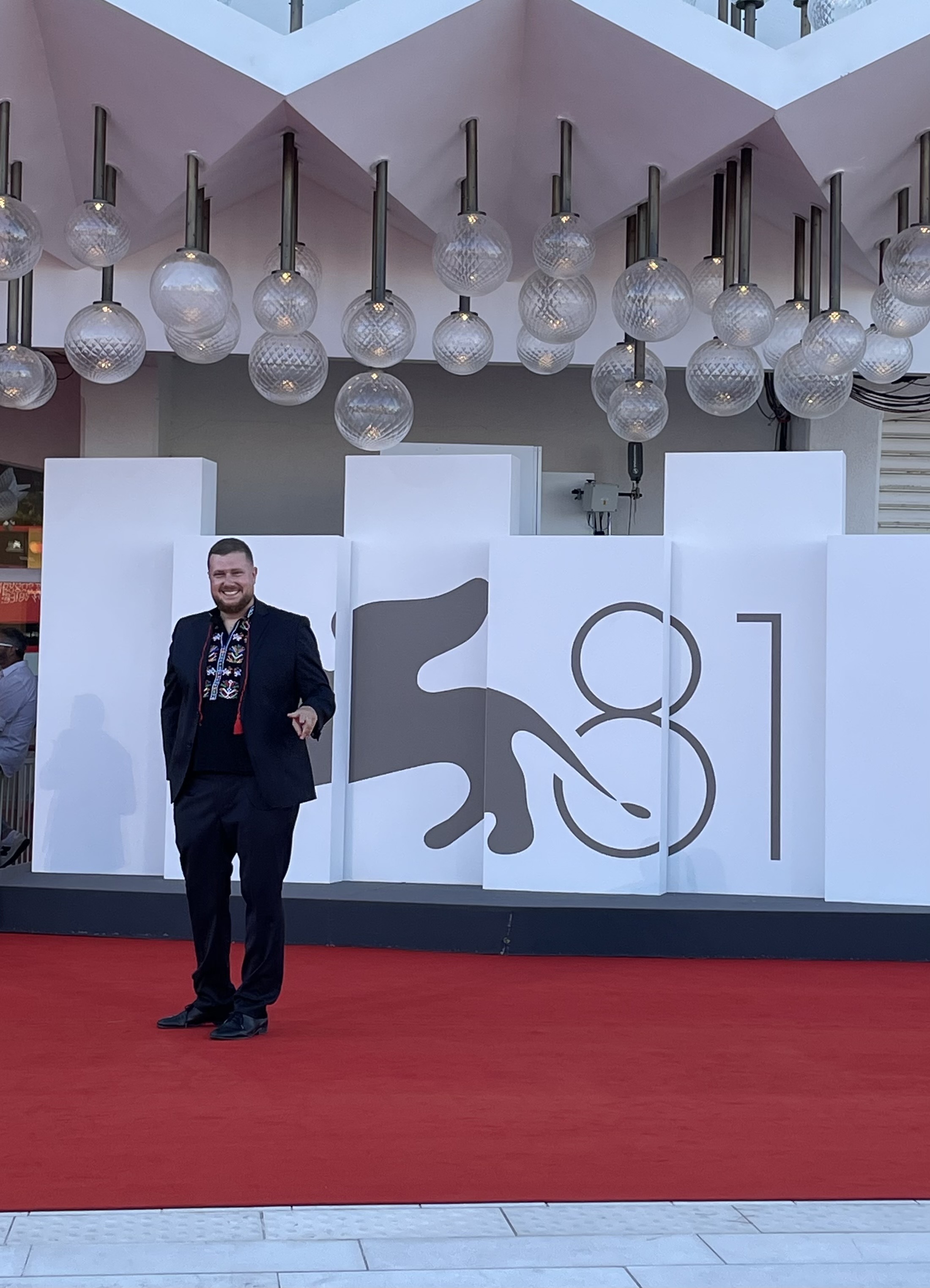 Ondřej Moravec na festivalu v Benátkách&nbsp;