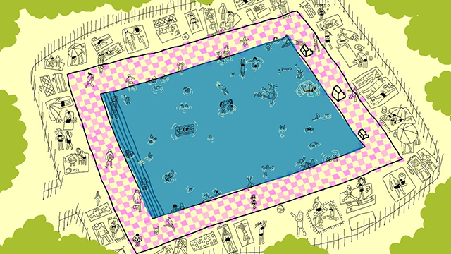 z filmu Swimming pool