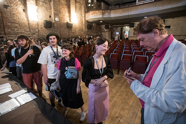 Masterclass Billa Plymptona na Anifilmu 2022 (foto: René Wolfík)