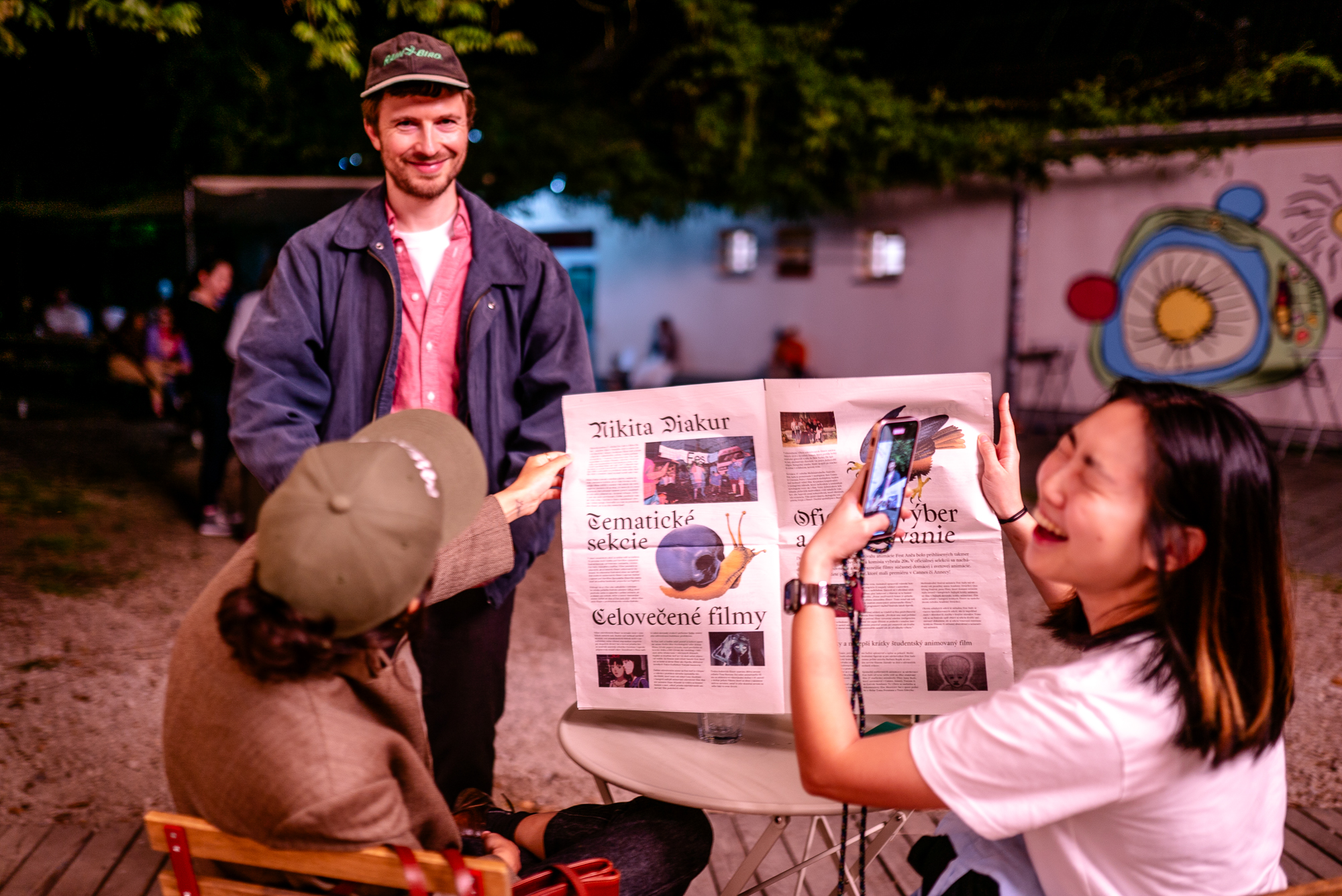 Nikita at the Fest Anča (photo: Šimon Lupták)