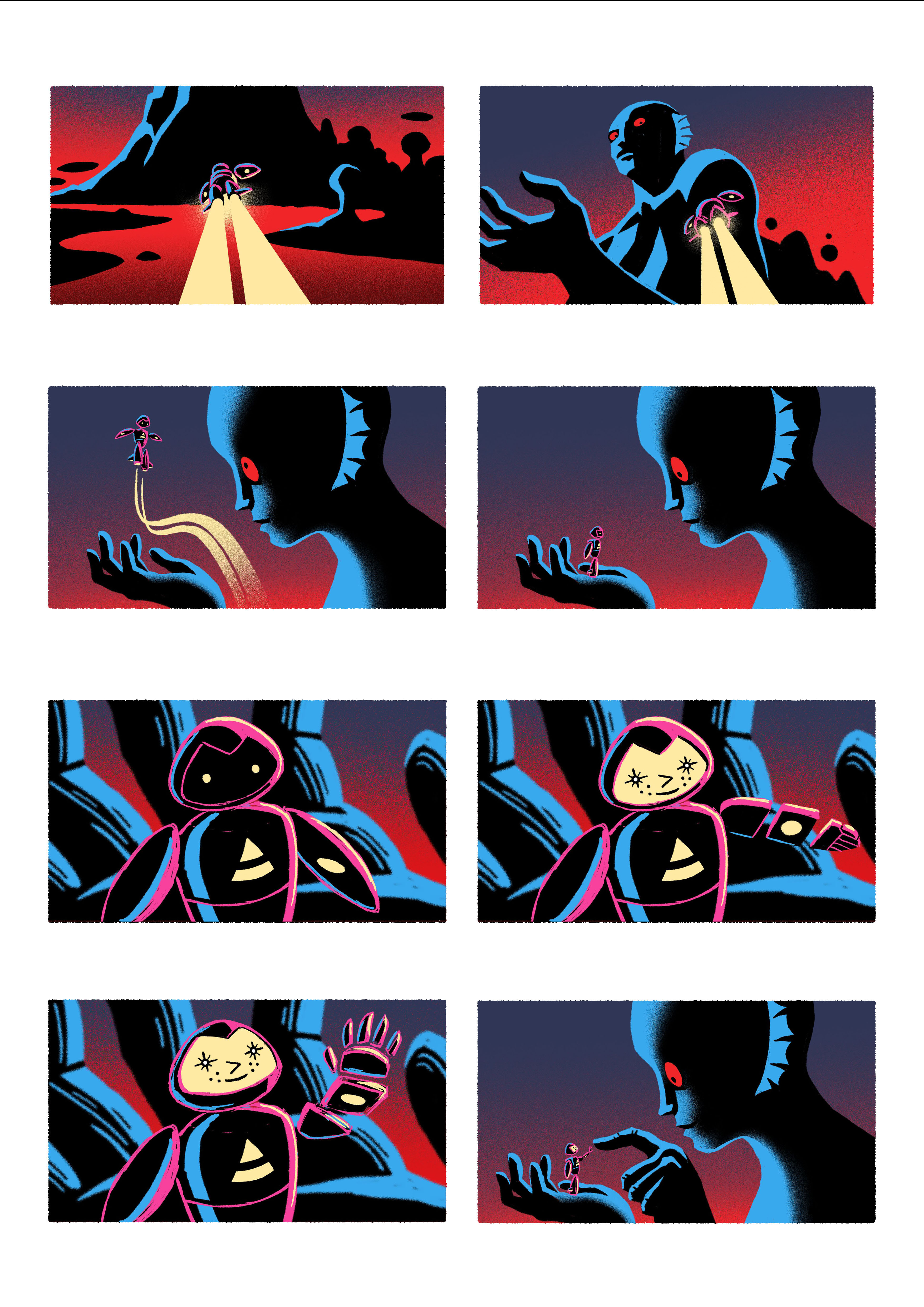 Anifilm 2025 - storyboard (zdroj: Anifilm)