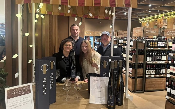 Members of the F. Magnotta sales team lead an event