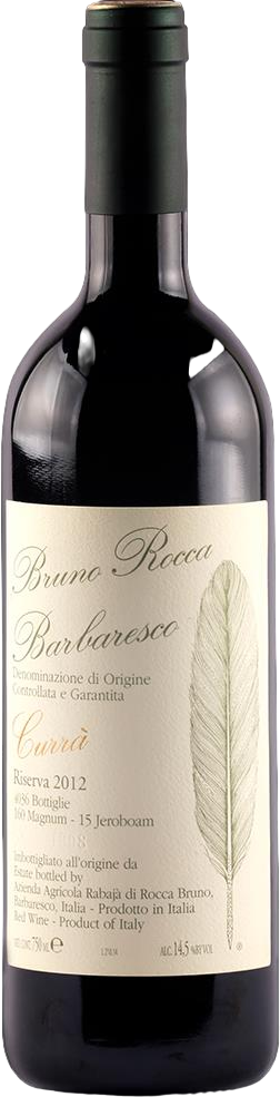 Bottle of Bruno Rocca Barbaresco Riserva Curra 2019