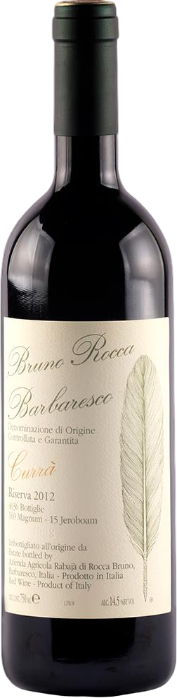 Bottle of Bruno Rocca Barbaresco Riserva Curra 2020 - 1.5L