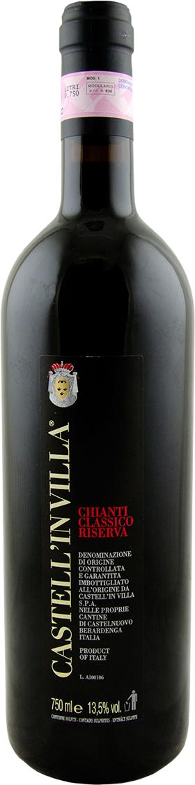 Bottle of Castell’In Villa Chianti Classico Riserva DOCG 2017