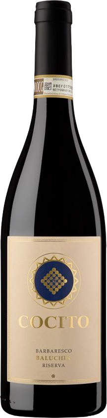 Bottle of Cocito Barbaresco Riserva Baluchin 2016