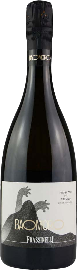 Bottle of Frassinelli Bao Moro Prosecco Treviso Brut Nature