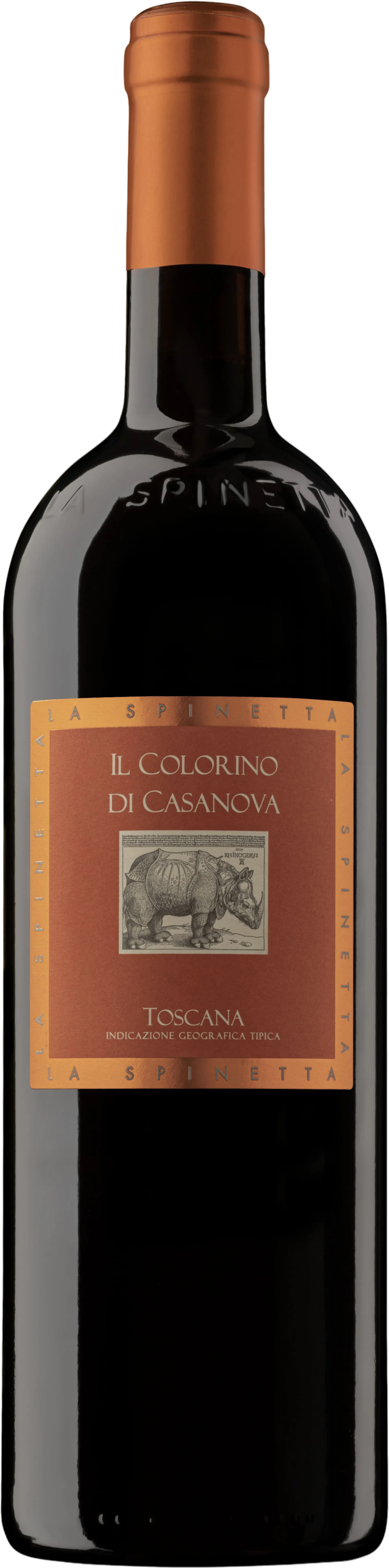 Bottle of La Spinetta il Colorino di Casanova Toscana Rosso IGT 2016