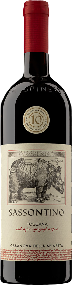 Bottle of La Spinetta Sassontino Riserva Toscana Rosso 2009