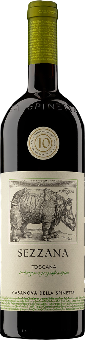 Bottle of La Spinetta Sezzana Riserva Toscana Rosso 2009