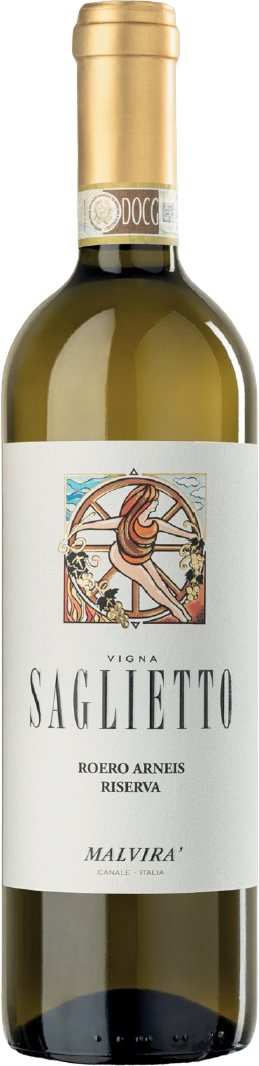 Bottle of Malvira' Roero Arneis DOCG Vigna Saglietto 2016