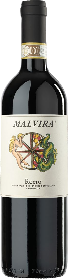 Bottle of Malvira' Roero Nebbiolo 2020