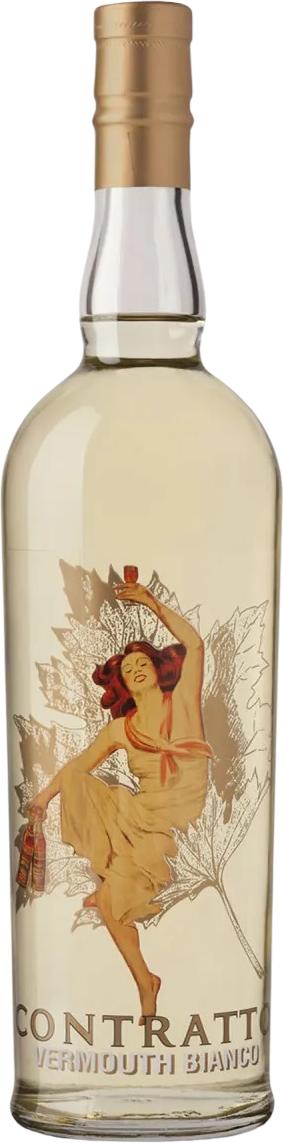 Bottle of Contratto Vermouth Bianco