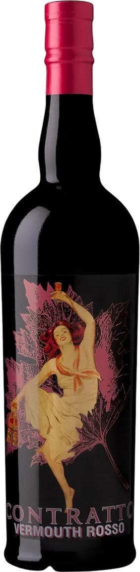 Bottle of Contratto Vermouth Rosso