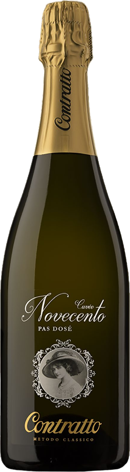Bottle of Contratto Cuvee Novecento Pas Dose 2010