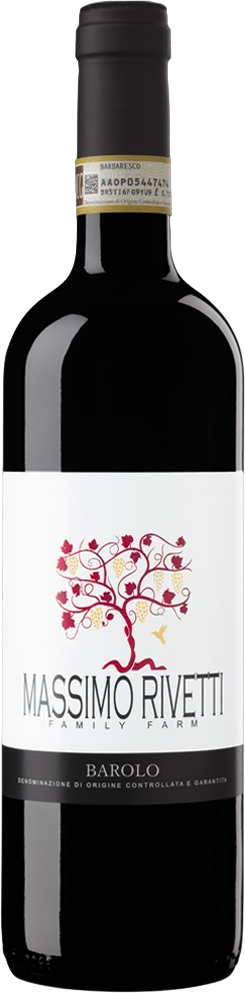 Bottle of Massimo Rivetti Barolo DOCG 2019