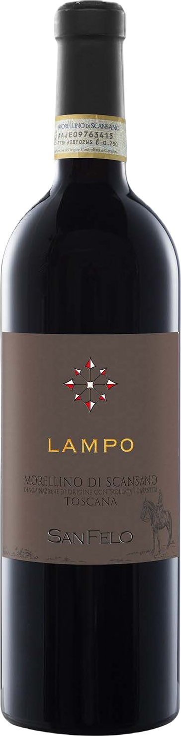 Bottle of San Felo Morellino di Scansano Lampo 2022 - 1.5L