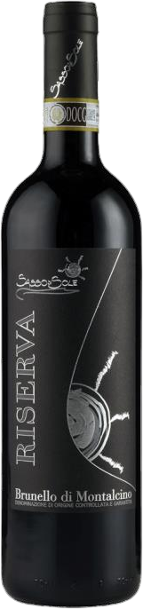 Bottle of Sasso di Sole Brunello di Montalcino Riserva DOCG 2019