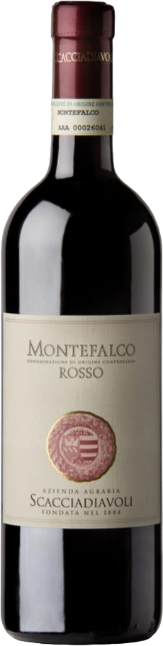 Bottle of Scacciadiavoli Montefalco Rosso 2022