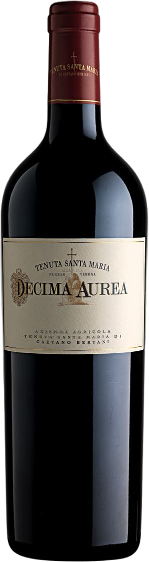 Bottle of Tenuta Santa Maria Merlot Decima Aurea Verona 2019