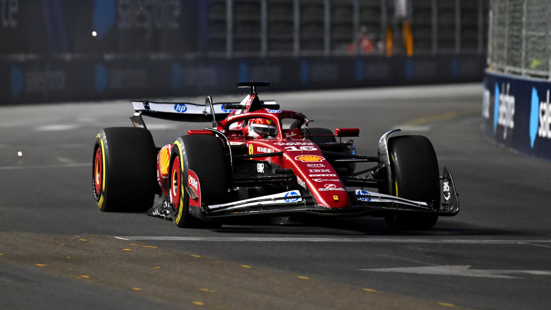 Leclerc heads Albon and Tsunoda in opening Las Vegas practice session