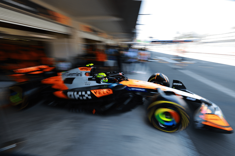 Lando Norris dominates FP3 at Mexico City as Hamilton and Russell follow