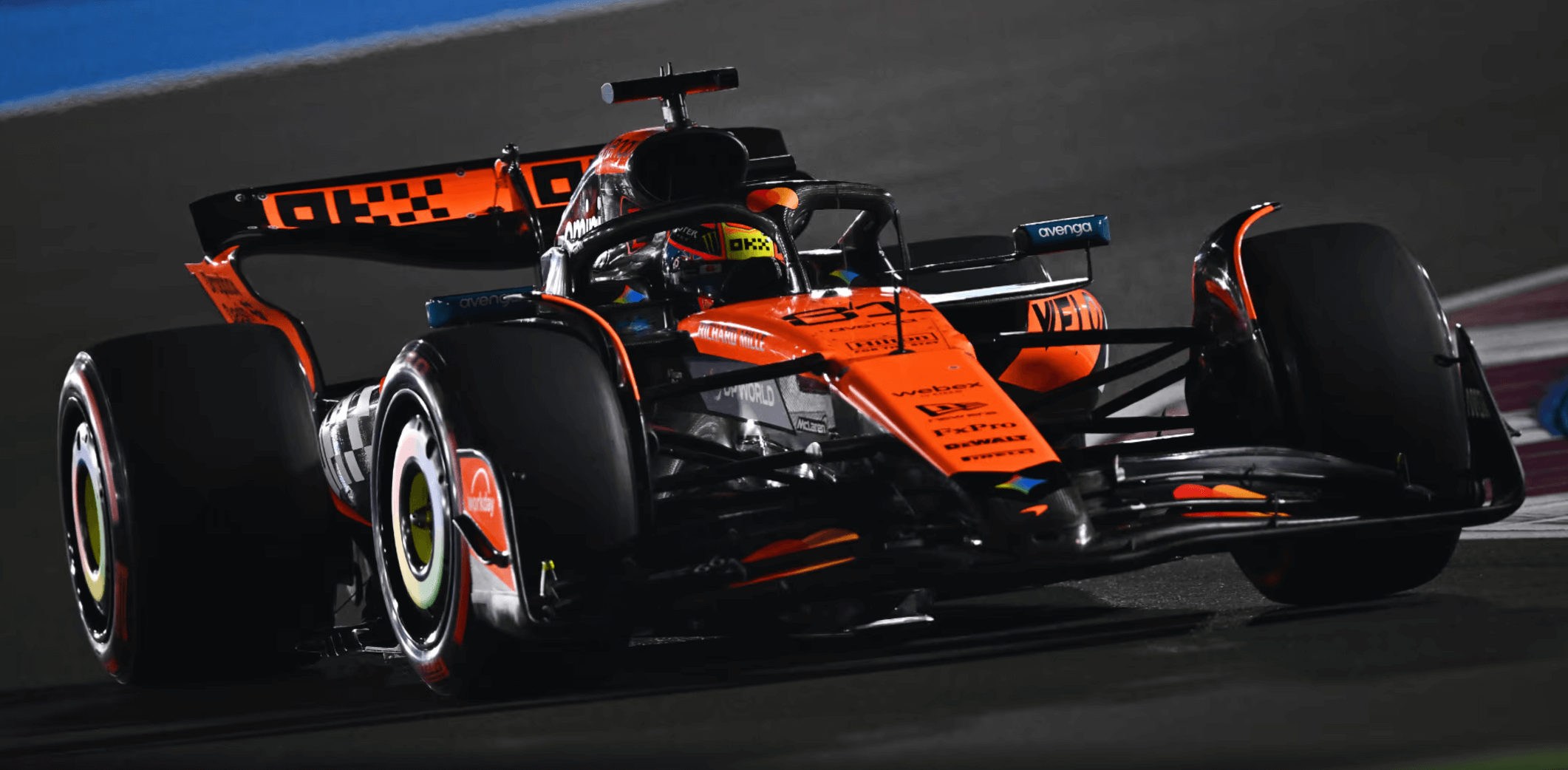 Piastri takes pole in Qatar. Norris 2nd, Verstappen 3rd, and Ferrari's nightmare