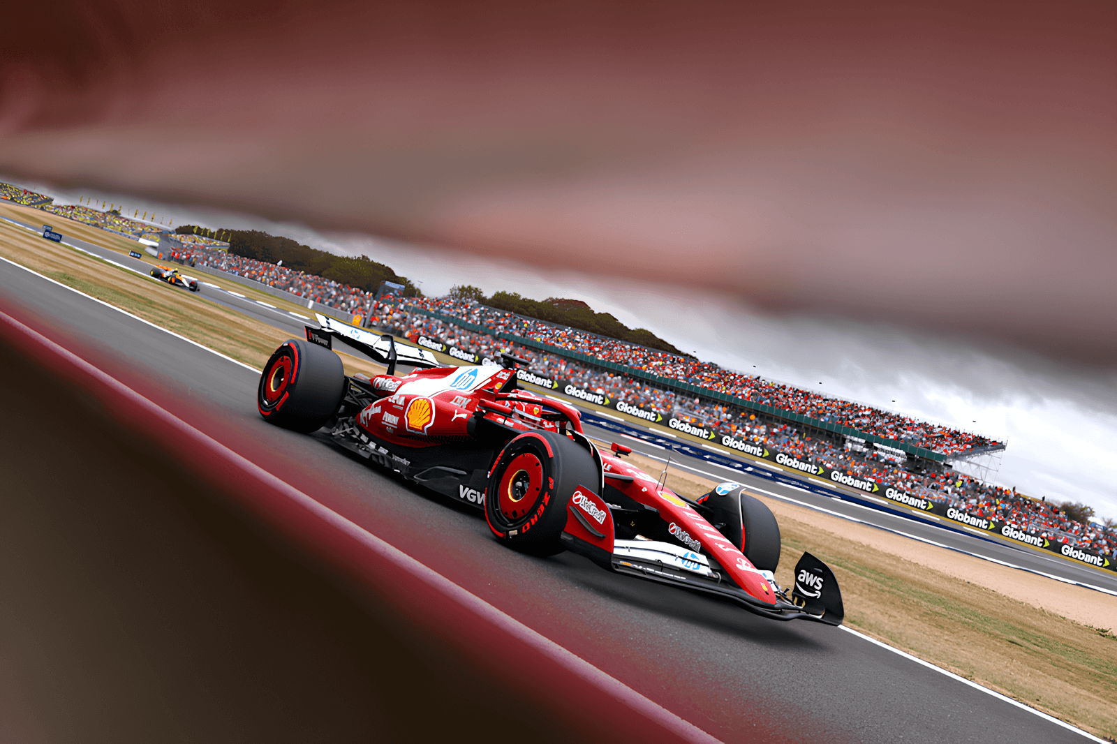 Leclerc leads chaotic FP3 at Silverstone with 2 red flags