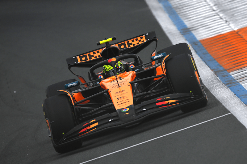 Norris al comando delle FP2 in Olanda - Alonso e Piastri all'inseguimento