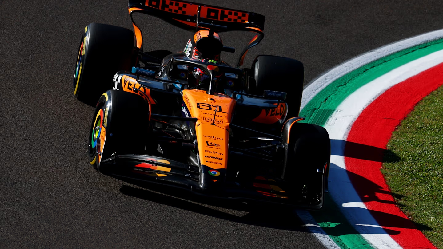 McLaren dominates the FP2 in Imola, while Gasly shines with a P3