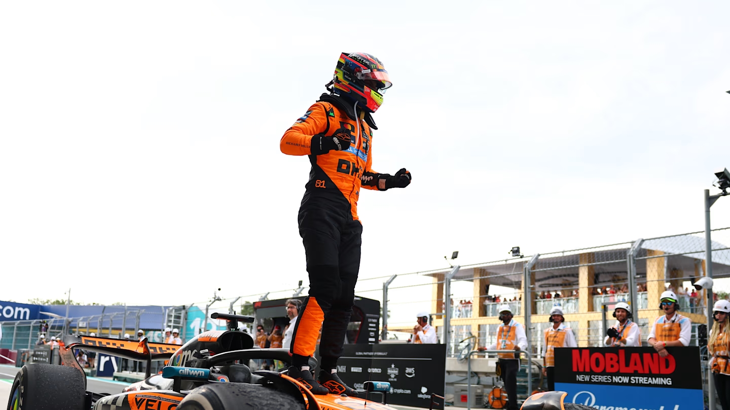 Oscar Piastri wins his first Miami Grand Prix – McLaren dominates with 1-2 finish