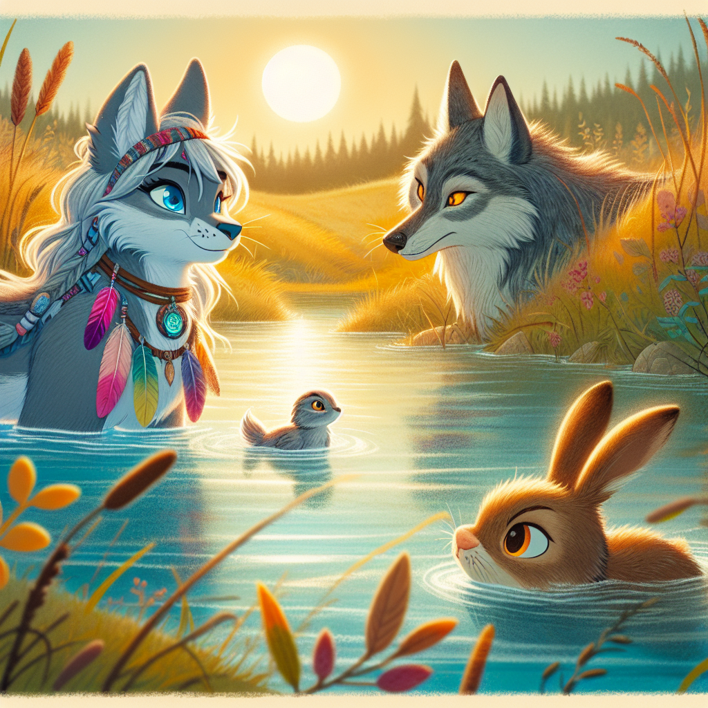 Illustration for Chapter 3: The Hidden Lake