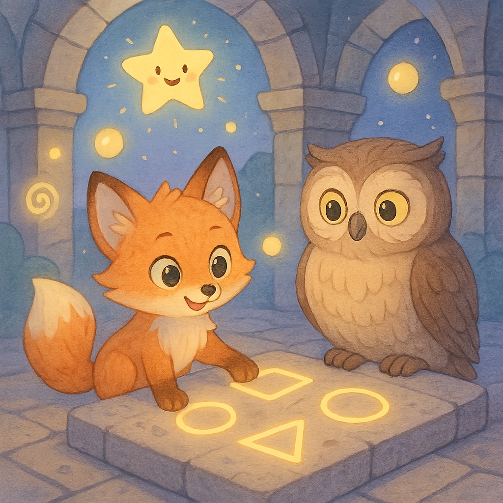 Illustration for Chapter 3: "Puzzletele Cosmicoase"