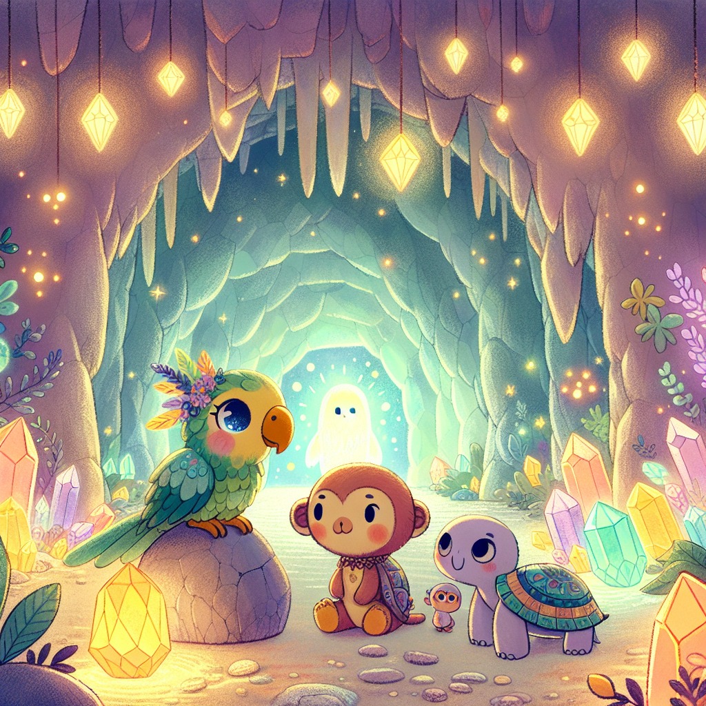 Illustration for Chapter 3: The Enchanted Cave