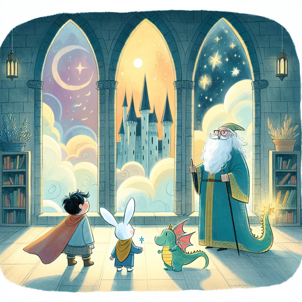 Illustration for Chapter 2: The Mysterious Castle