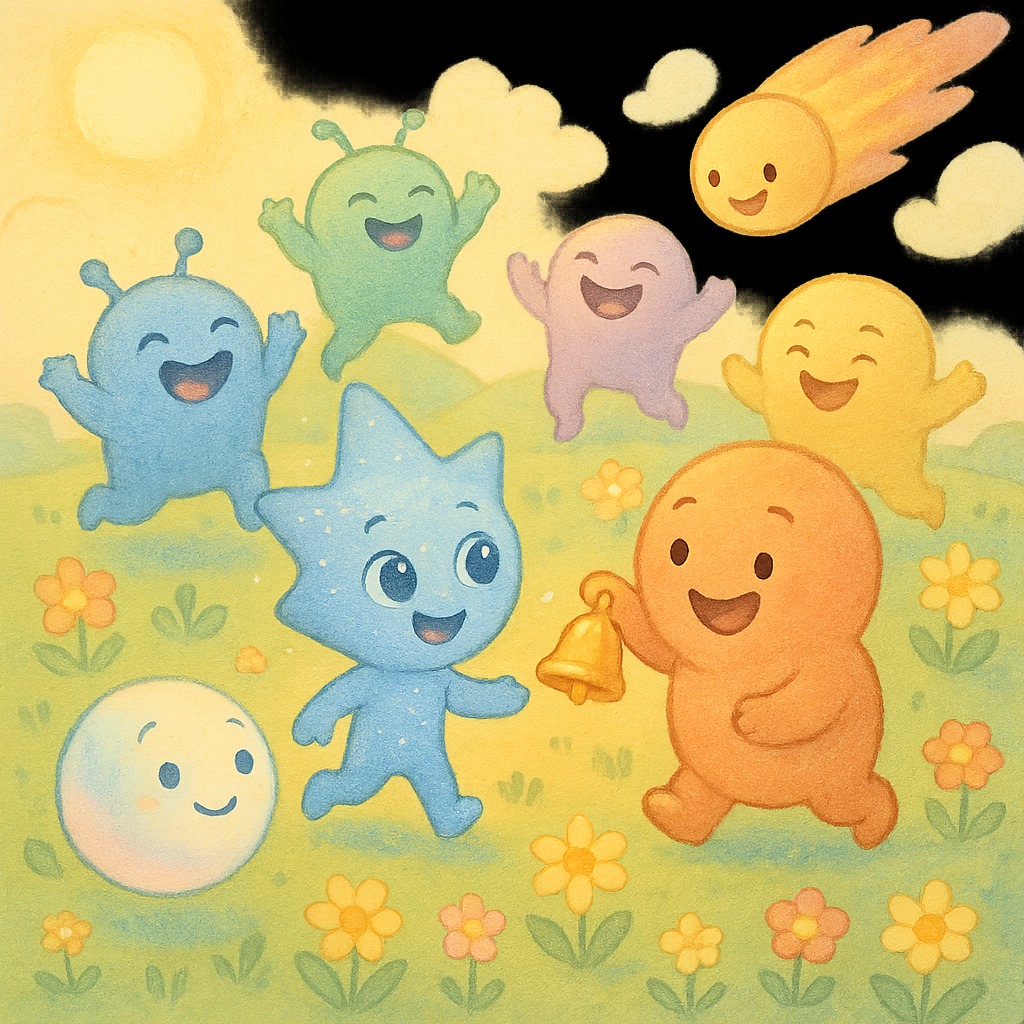 Illustration for Chapter 2: Planet Laughter