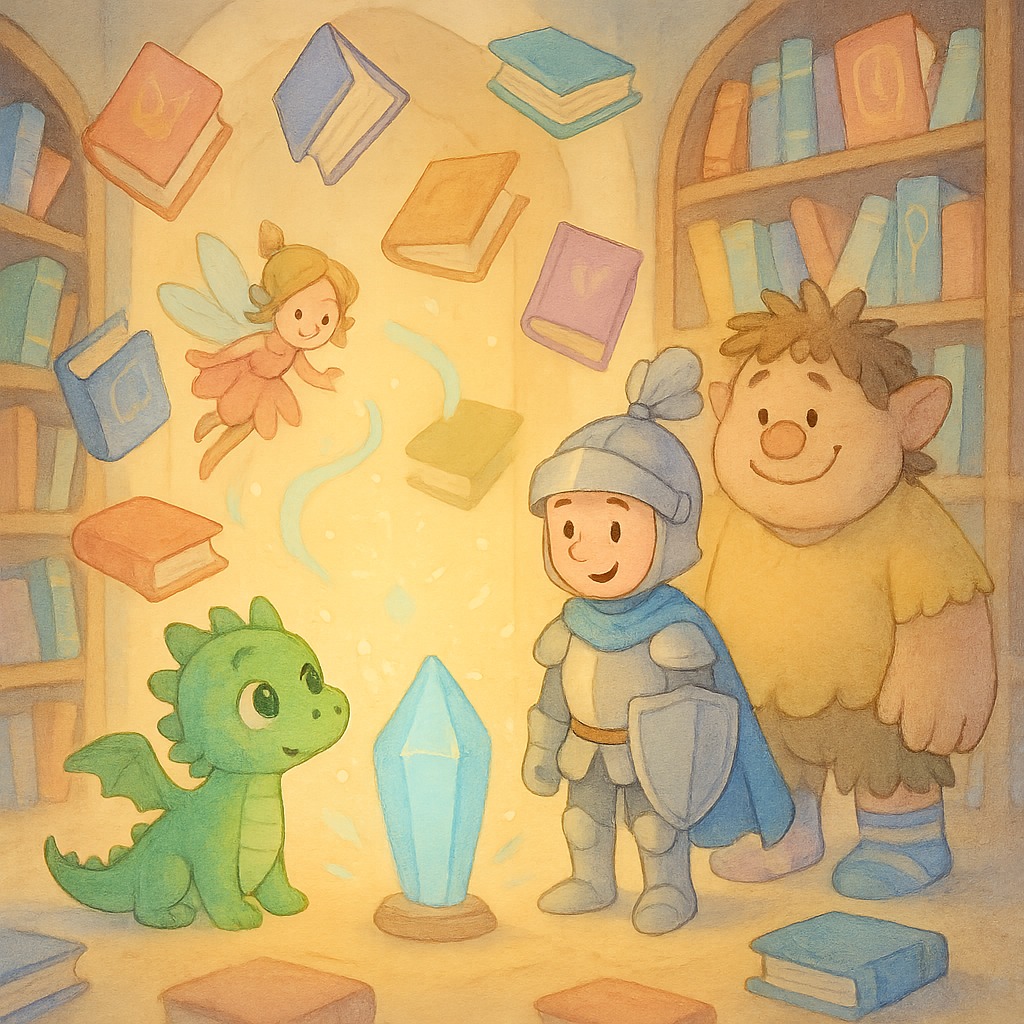 Illustration for Chapter 3: The Quest for the Crystals