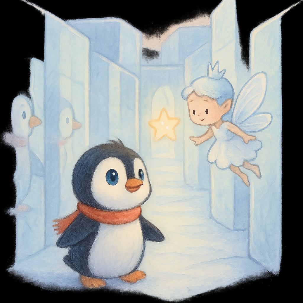 Illustration for Chapter 3: The Ice Maze