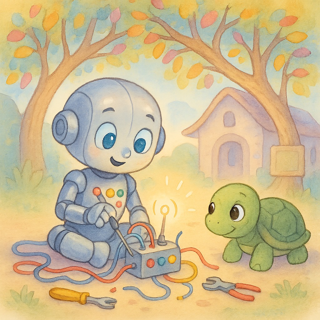 Illustration for Chapter 3: A Helpful Invention