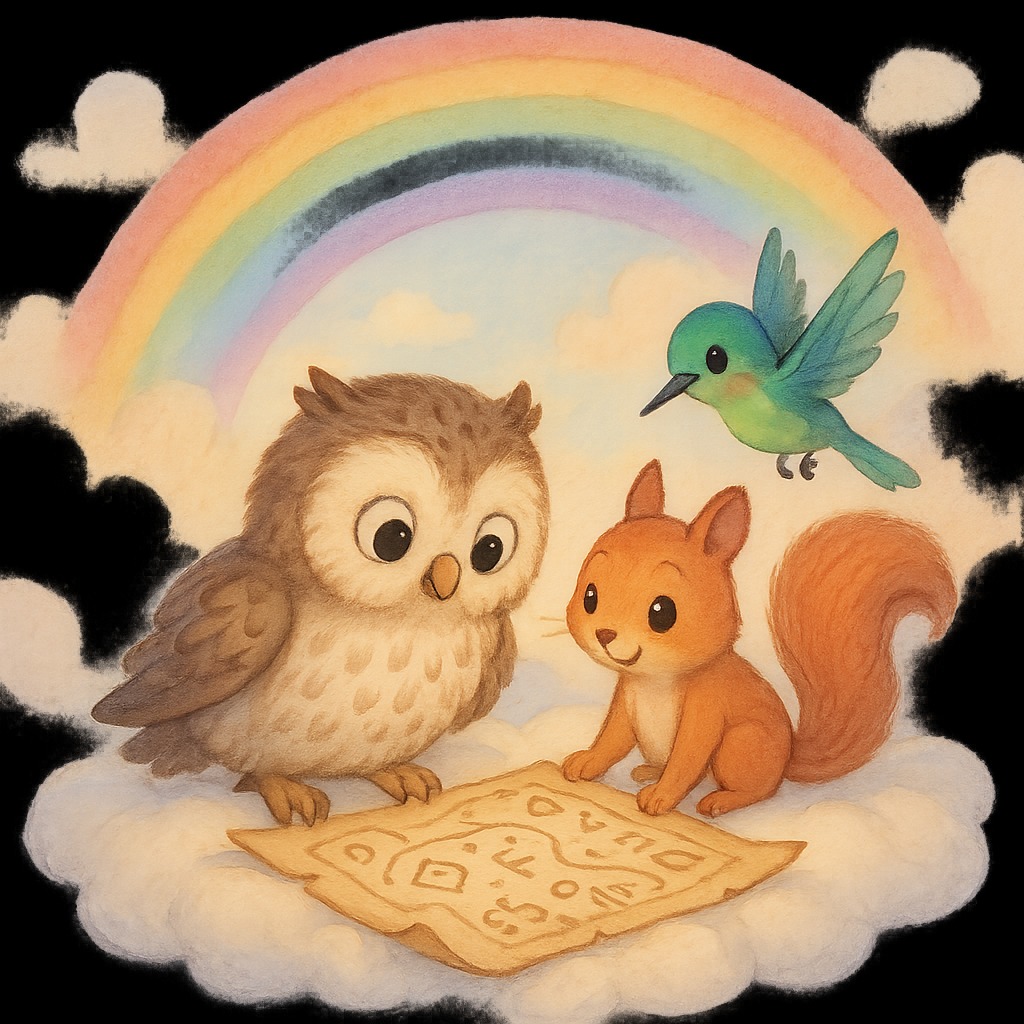 Illustration for Chapter 2: The Mysterious Rainbow