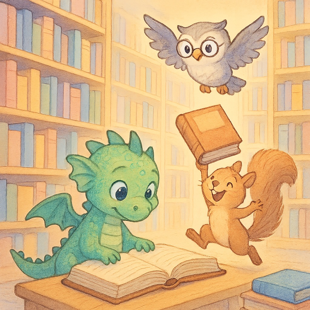 Illustration for Chapter 3: The Clue in the Library