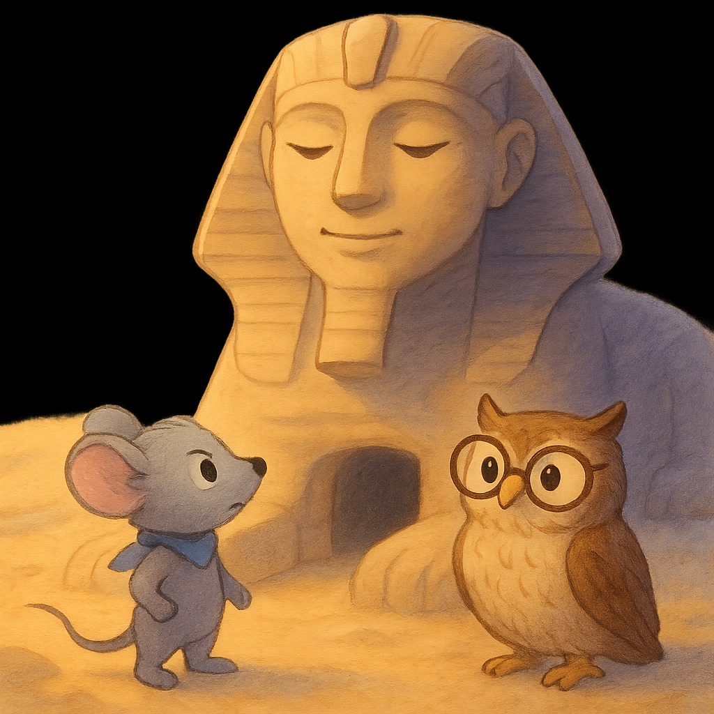 Illustration for Chapter 3: "Enigma Sfinxului"