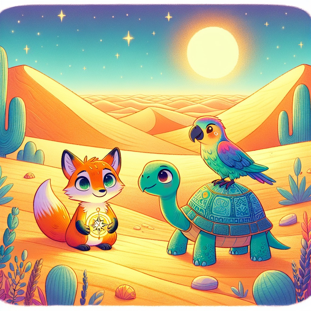 Zuri's Quest for the Lost Oasis